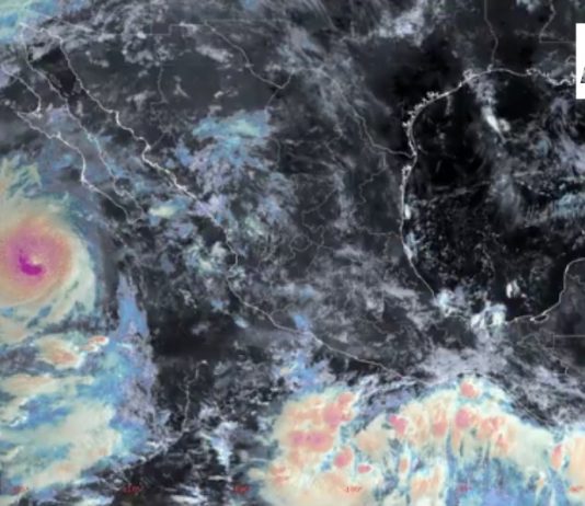 Huracán Polo avanza hacia Baja California Sur; depresión tropical 18-E se mantiene frente al Pacífico