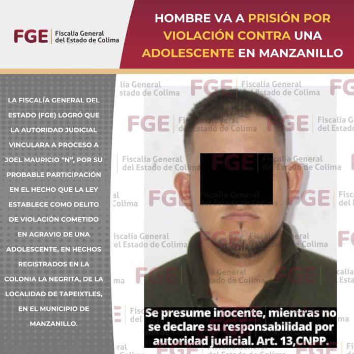 prision violacion contra adolescente