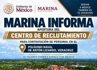 Abren Centro de Reclutamiento de la Marina en Antón Lizardo, Veracruz