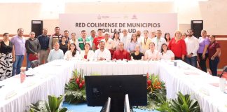 Red Colimense de Municipios por la Salud fortalece acciones para proteger a las familias de todo el estado