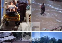 Rescatan de 7 personas en área del río del balneario El Salto, Minatitlán