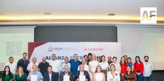 Gobierno del Estado de Colima y Santander firman convenio para fortalecer a Pymes y acercar 5 mil becas de capacitaciones gratuitas