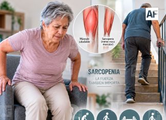 ¿Te cuesta levantarte de una silla o subir escaleras? Podrían ser señales de sarcopenia