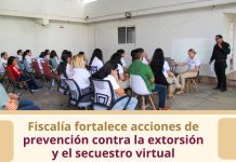 Fiscalía fortalece acciones de prevención contra la extorsión y el secuestro virtual