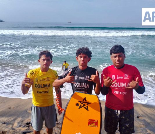 Surfistas colimenses definen posiciones en el Selectivo Estatal de Surf Colima 2026