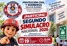 En VdeA el Segundo Simulacro Nacional 2026 se concentrará en seis puntos