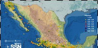 SSN reporta 3 mil 752 sismos en agosto; en los 8 primeros meses de 2026 hay registro de 27 mil 890