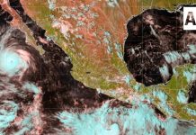 Se formó la tormenta tropical Rachel a partir de la depresión tropical Dieciocho-E