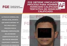 FGE obtiene vinculación a proceso para hombre por homicidio calificado y tentativa de homicidio calificado