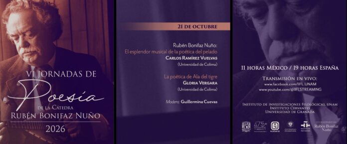 Académicos UdeC en jornadas de la UNAM y el Instituto Cervantes