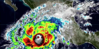 Gobierno de Jalisco se encuentra en alerta máxima por la cercanía del huracán Simon