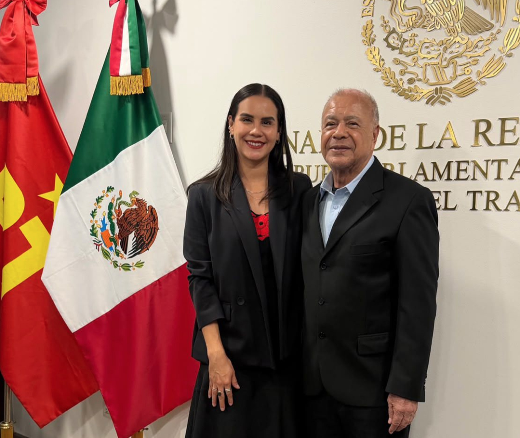 Rosi Bayardo se reúne con Alberto Anaya, dirigente nacional del PT