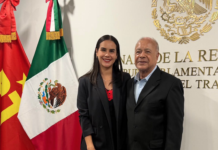 Rosi Bayardo se reúne con Alberto Anaya, dirigente nacional del PT