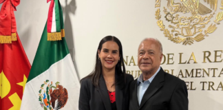 Rosi Bayardo se reúne con Alberto Anaya, dirigente nacional del PT