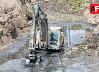 Desazolvan presa Las Pintas para mejorar el abasto de agua en Guadalajara
