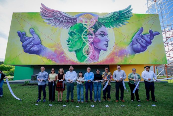 Entrega de obra en campus Colima y Coquimatlán_Mural_5