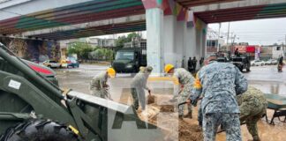 Despliegan a 2 mil 895 militares por huracán Simón en Colima, Jalisco y Nayarit