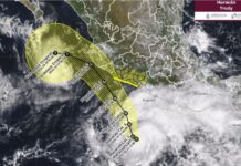 UEPCyB Colima mantiene vigilancia constante ante la evolución del huracán ‘Trudy’