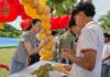 Estudiantes del Bachillerato 25 comparten tradiciones de distintos países en feria escolar