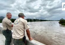 Río Marabasco alcanza el 100% de su capacidad; PC mantiene vigilancia en Cihuatlán