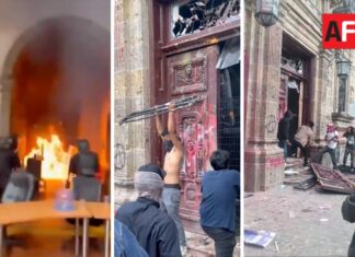 Lemus reporta destrozos y ataques tras manifestación por Agua Limpia en Jalisco