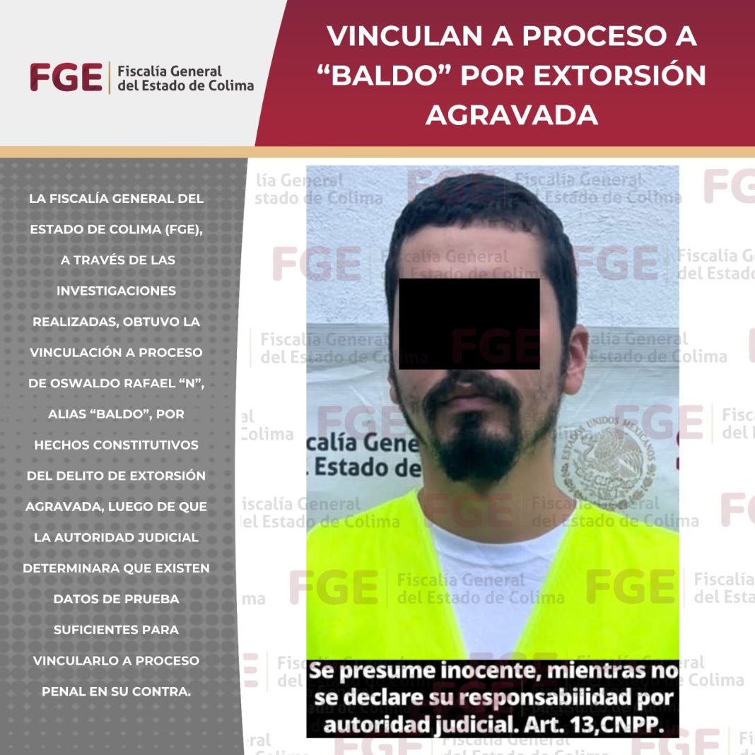 baldo extorsion vinculado