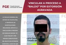 Vinculan a proceso a “Baldo” por extorsión agravada