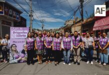 Gobierno de Indira Vizcaíno inicia las Brigadas Violeta en Cuauhtémoc, para acercar servicios de atención a las mujeres