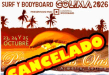 Cancelan torneo de Surf y Bodyboard “Paraíso de las Olas” por daños ocasionados por huracanes Polo y Simón
