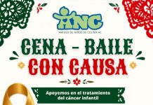 Amigos de Niños de Colima realizará cena-baile con causa para apoyar tratamientos contra el cáncer