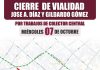 Seidum anuncia cierre de vialidad en cruce de calles José Antonio Díaz y Gildardo Gómez, por obras del Colector Central