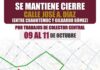 Seidum trabaja en el Colector Central de Colima; pide utilizar rutas alternas del 9 al 11 de octubre