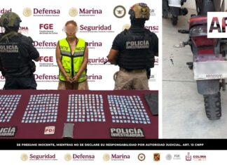 En 3 operativos coordinados por Marina, Fiscalía y SSPC Colima detienen a presuntos generadores de violencia de dos grupos criminales