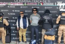 Detienen a cuatro personas y aseguran más de 47 kilos de droga en el AICM