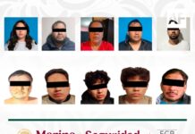 Detienen a 10 personas en Michoacán tras 12 cateos; aseguran armas y droga