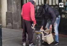 Lemus denuncia actos violentos de encapuchados durante marcha por agua limpia en Guadalajara