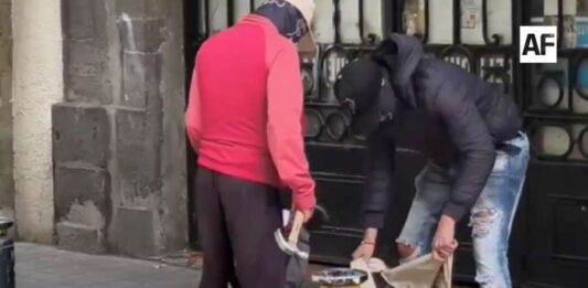 Lemus denuncia actos violentos de encapuchados durante marcha por agua limpia en Guadalajara