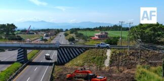 Gobierno de Indira Vizcaíno inicia construcción de infraestructura vial en el entronque Alcaraces, en Cuauhtémoc