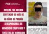 Obtiene FGE Colima sentencia de más de 46 años de prisión a responsable de homicidio calificado y tentativa de homicidio