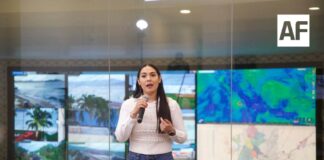 Indira informa a Presidenta Sheinbaum saldo blanco en el estado de Colima, tras el paso del huracán ‘Simón’ categoría 4