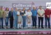 Indira Vizcaíno fortalece la educación; entregó 464 ColiBecas Computadoras a estudiantes de secundaria y licenciatura en Comala