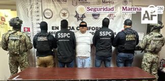 Detienen en Mexicali a presunto operador regional de grupo delictivo