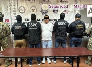 Detienen en Mexicali a presunto operador regional de grupo delictivo