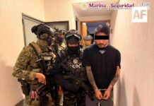 Marina y SSPC detienen en Jalisco a “El Cromo”, presunto líder criminal en el Istmo de Tehuantepec