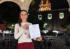 Laura Imelda Pérez se registra para buscar la Coordinación de la Transformación en Tlaquepaque