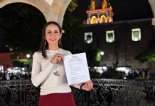 Laura Imelda Pérez se registra para buscar la Coordinación de la Transformación en Tlaquepaque