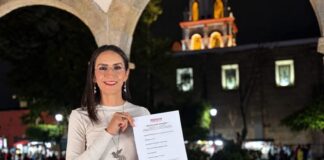 Laura Imelda Pérez se registra para buscar la Coordinación de la Transformación en Tlaquepaque