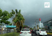 Lluvias fuertes y oleaje elevado se prevén este lunes en Colima