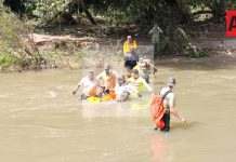 Localizan a la cuarta persona desaparecida tras desbordamiento en Talpa de Allende
