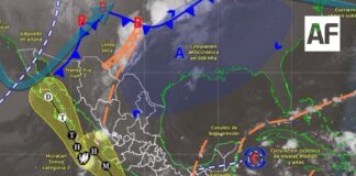 Mantiene UEPC vigilancia permanente de la Tormenta Tropical “Trudy”; podría evolucionar a huracán categoría 1